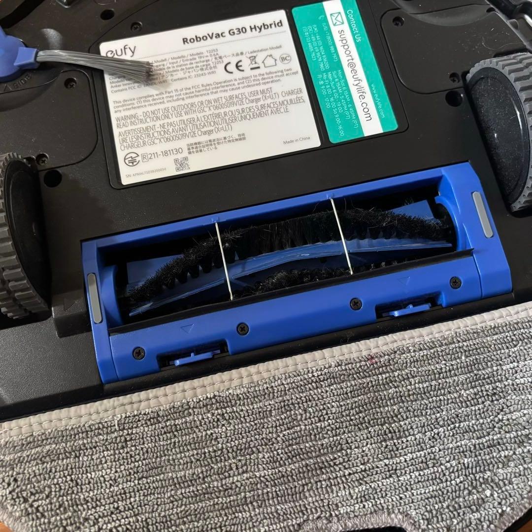 【美品】Eufy RoboVac G30 Hybrid ホワイト