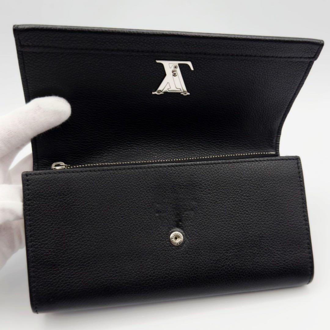 ギフト対応　国内正規品　ヴィトン財布　ポルトフォイユ　マイロックミー2 ブラック