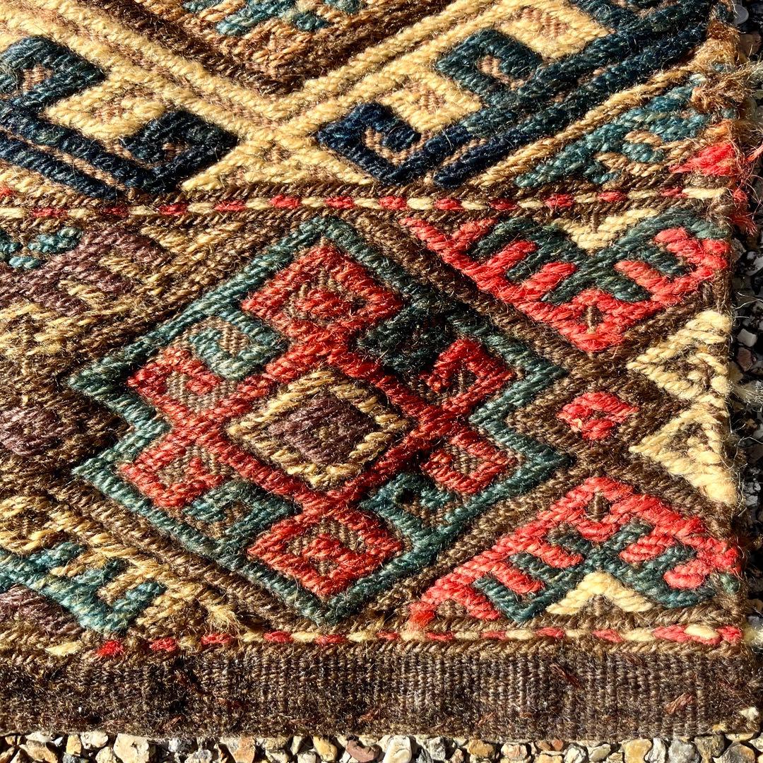 アンティークキリム/ジジム シャーサヴァン族？の袋表 手織りトライバルラグ