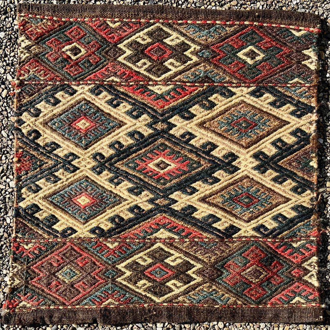 アンティークキリム/ジジム シャーサヴァン族？の袋表 手織りトライバルラグ