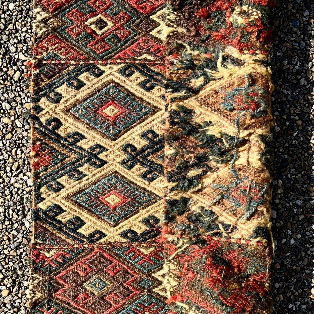 アンティークキリム/ジジム シャーサヴァン族？の袋表 手織りトライバルラグ