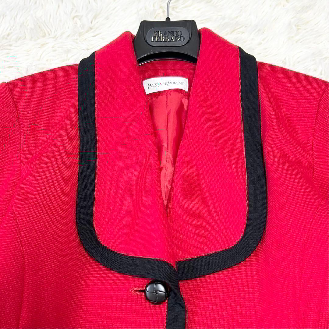 【専用ページ】イブサンローラン パイピング ウールニットジャケット