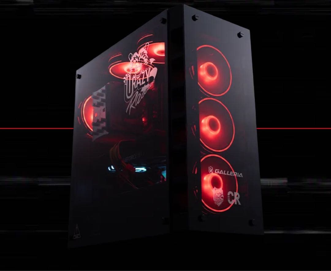 期間限定破格値段‼️ガレリア× Crazy Raccoon ゲーミングPC