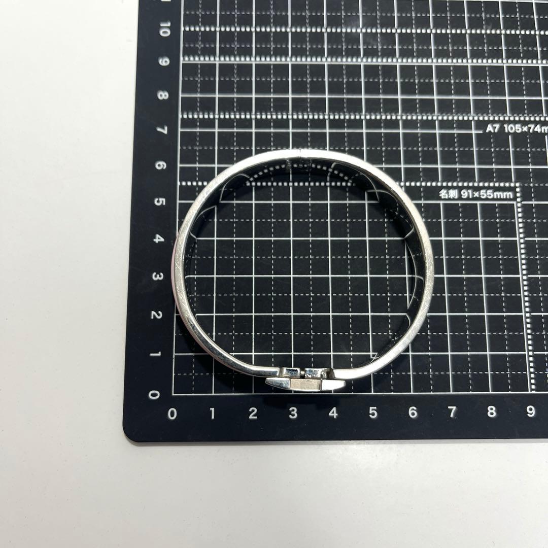 HERMES ピンクエナメルバングル