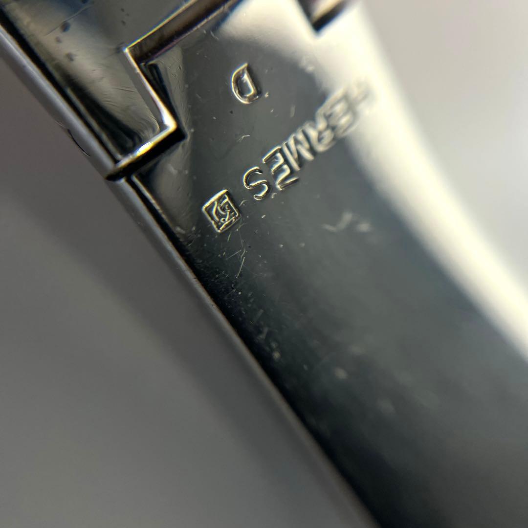 HERMES ピンクエナメルバングル