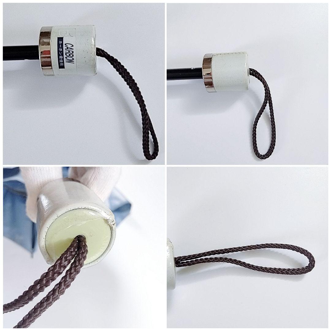 【超美品】バーバリー　晴雨兼用 折りたたみ日傘 騎兵柄　水色 傘袋付き