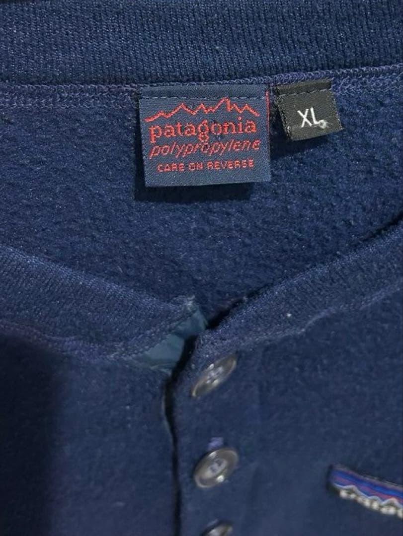 80s patagonia ヘンリーネック SIZE XL