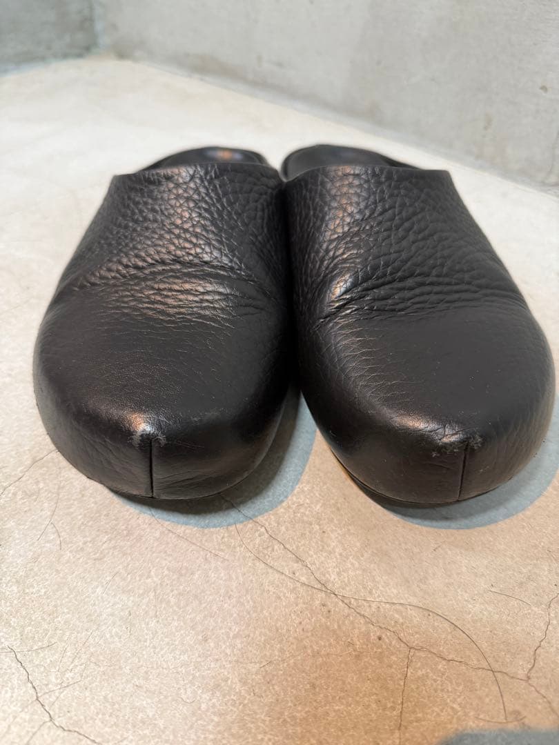 MARNI レザーサンダル　ブラック 42