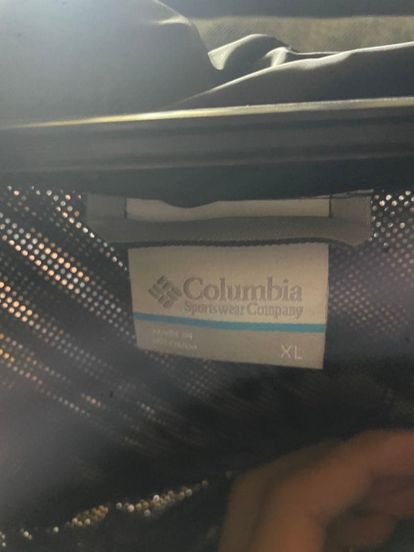 Columbia ブラック ダウンジャケット