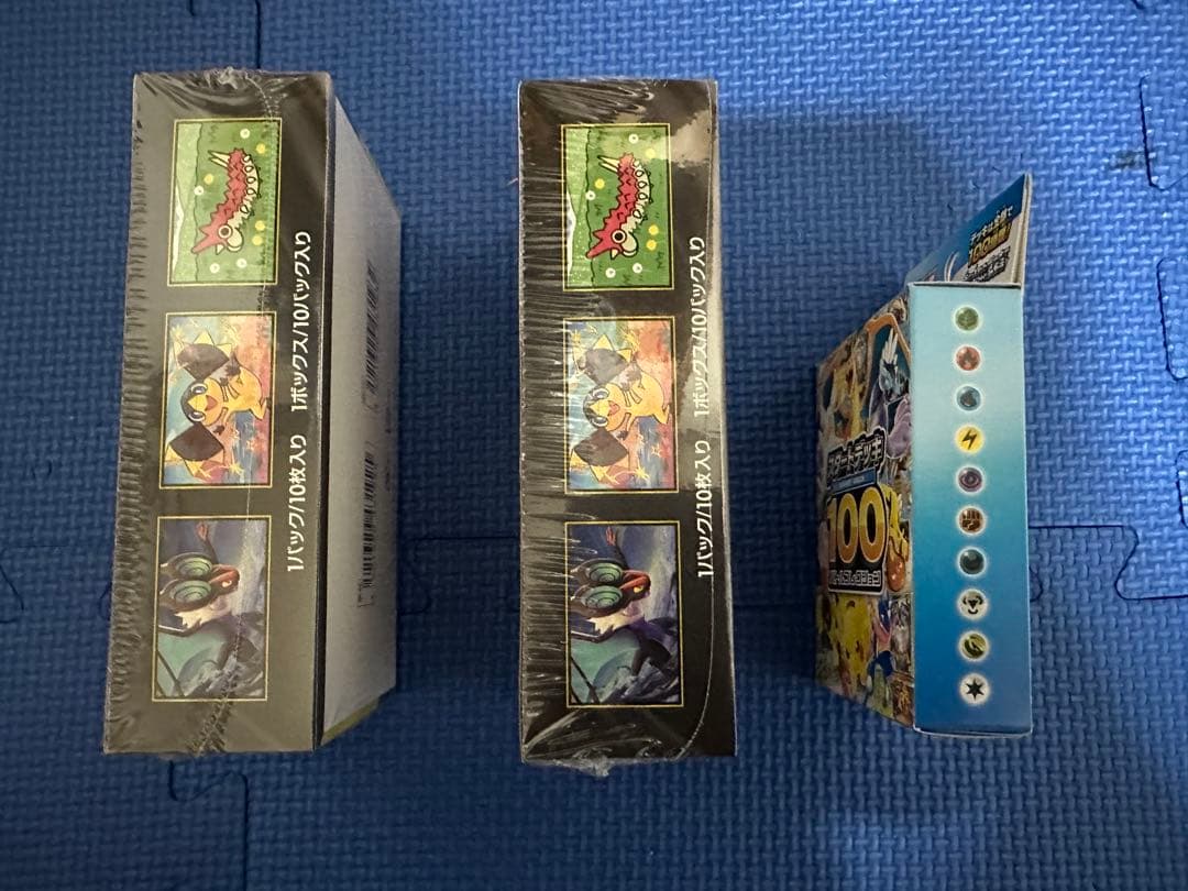 シュリンク付megaドリームex✕2box+スタートデッキ100✕1 シュリ付