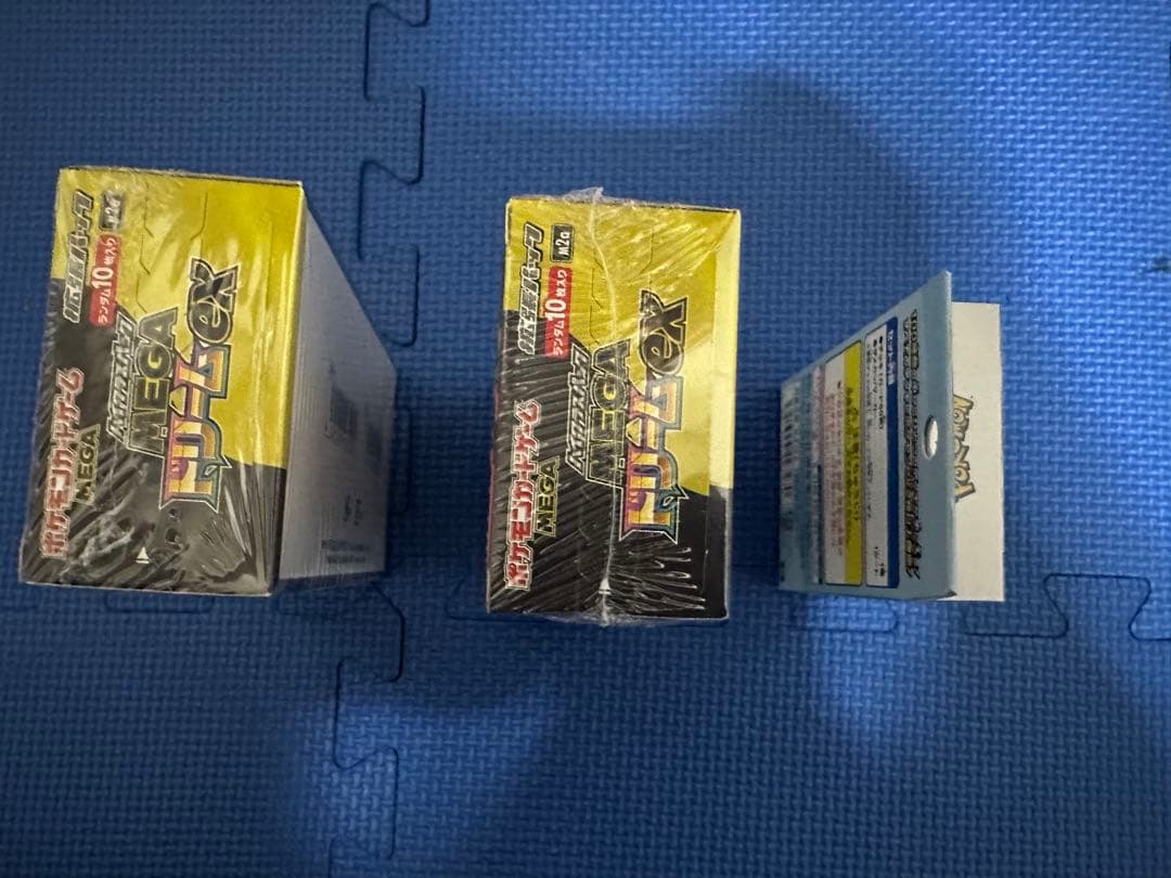 シュリンク付megaドリームex✕2box+スタートデッキ100✕1 シュリ付