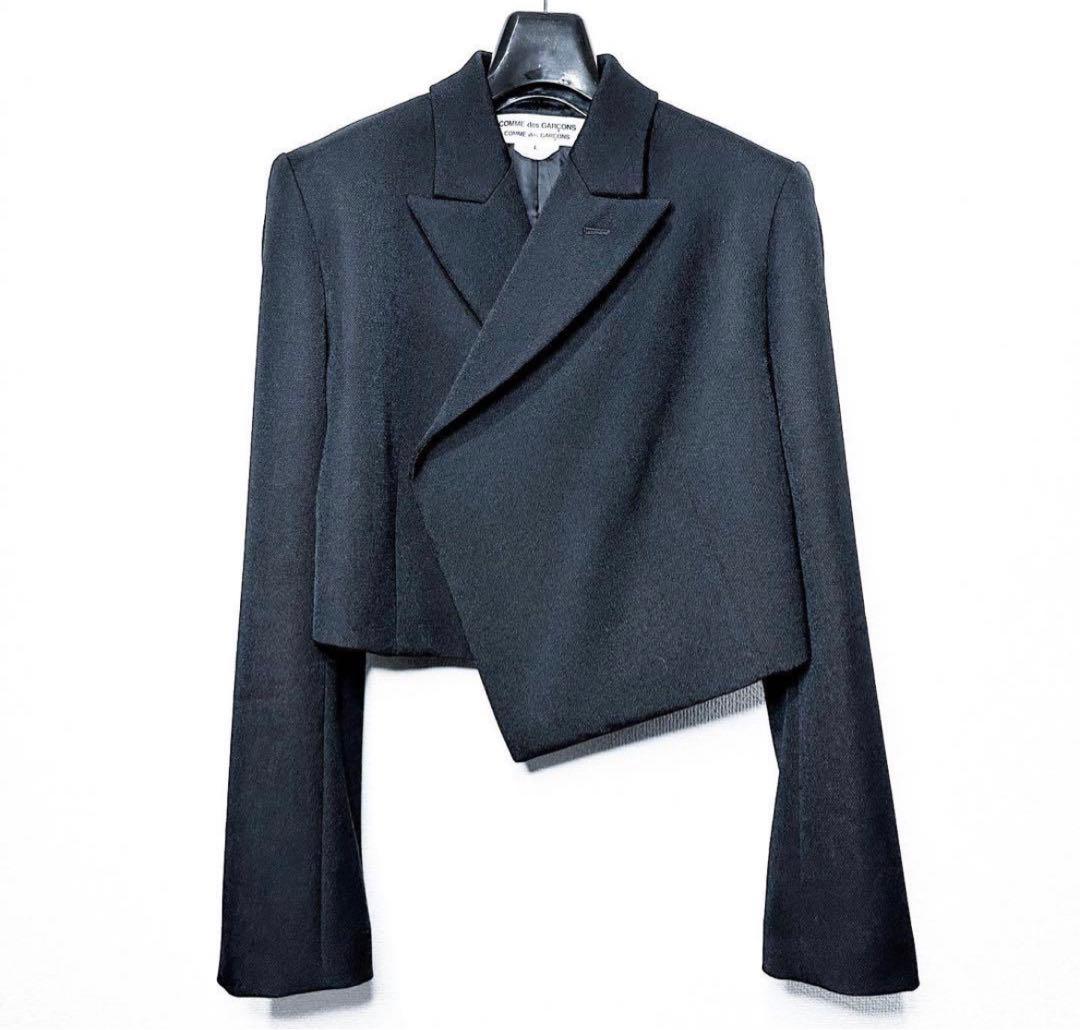 コムデギャルソン コムデギャルソン 23AW ウールギャバ ショートジャケット