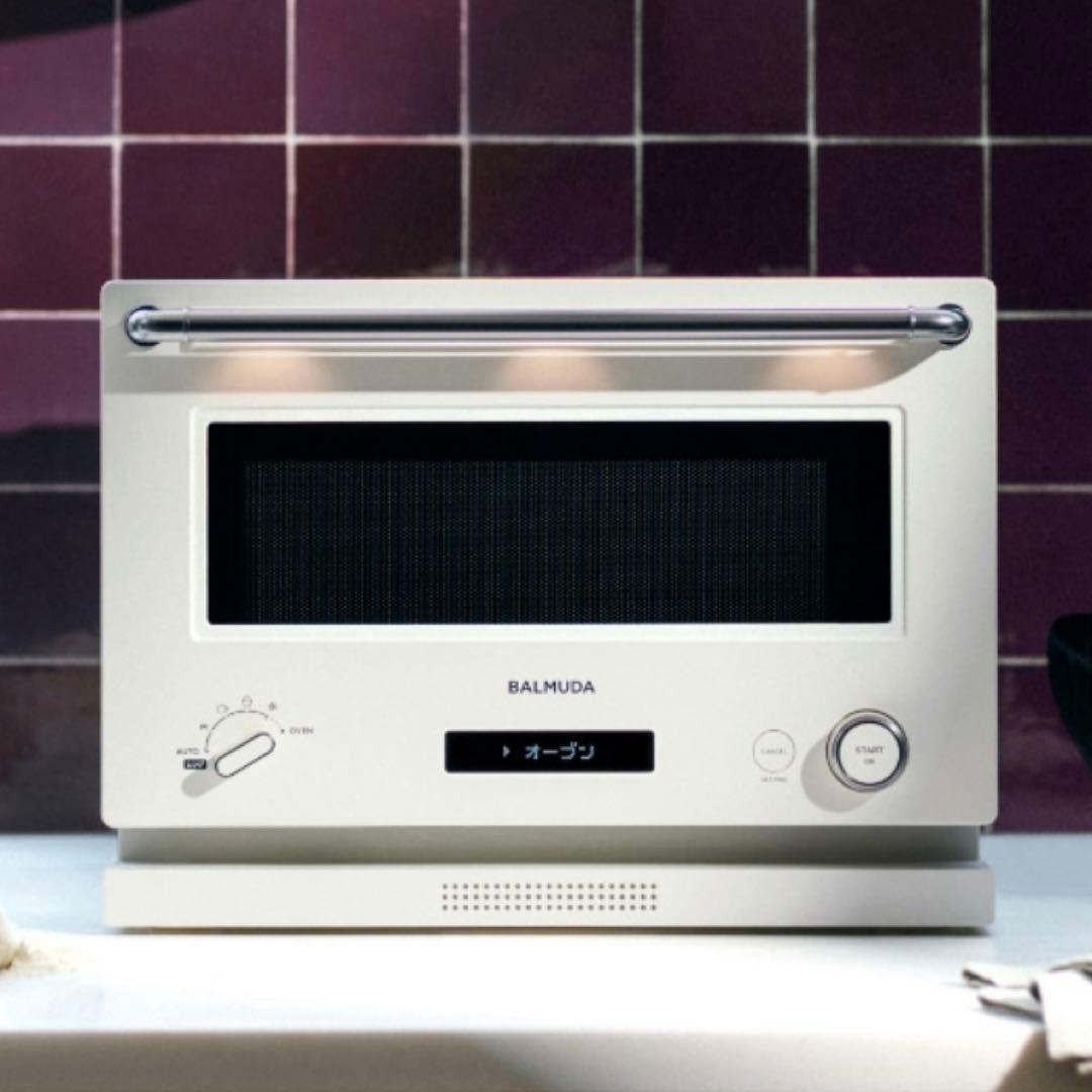 〔目立った汚れなし〕BALMUDA オーブンレンジ