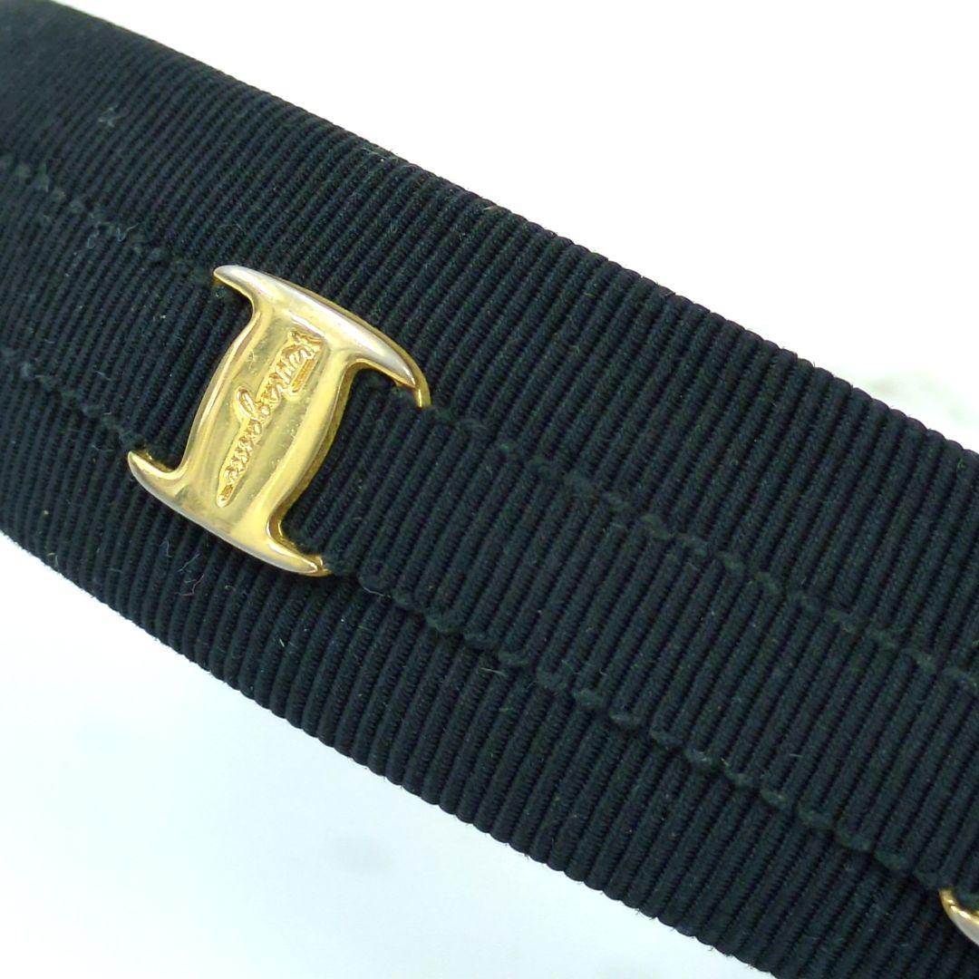 amerys_9様FERRAGAMO　フェラガモ　カチューシャ　ブラック