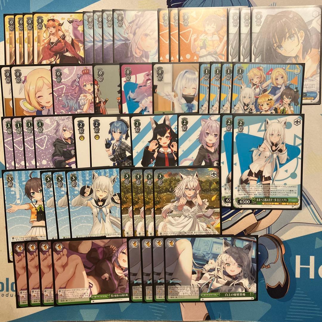 ヴァイスシュヴァルツ 引退品 デッキ まとめ売り 最終値下げ