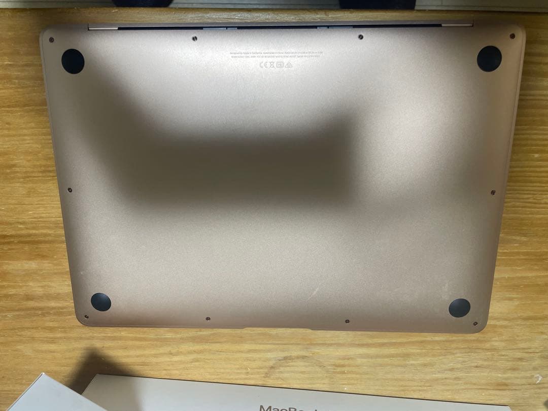 美品　Apple MacBook Air 256GB 13インチローズゴールド