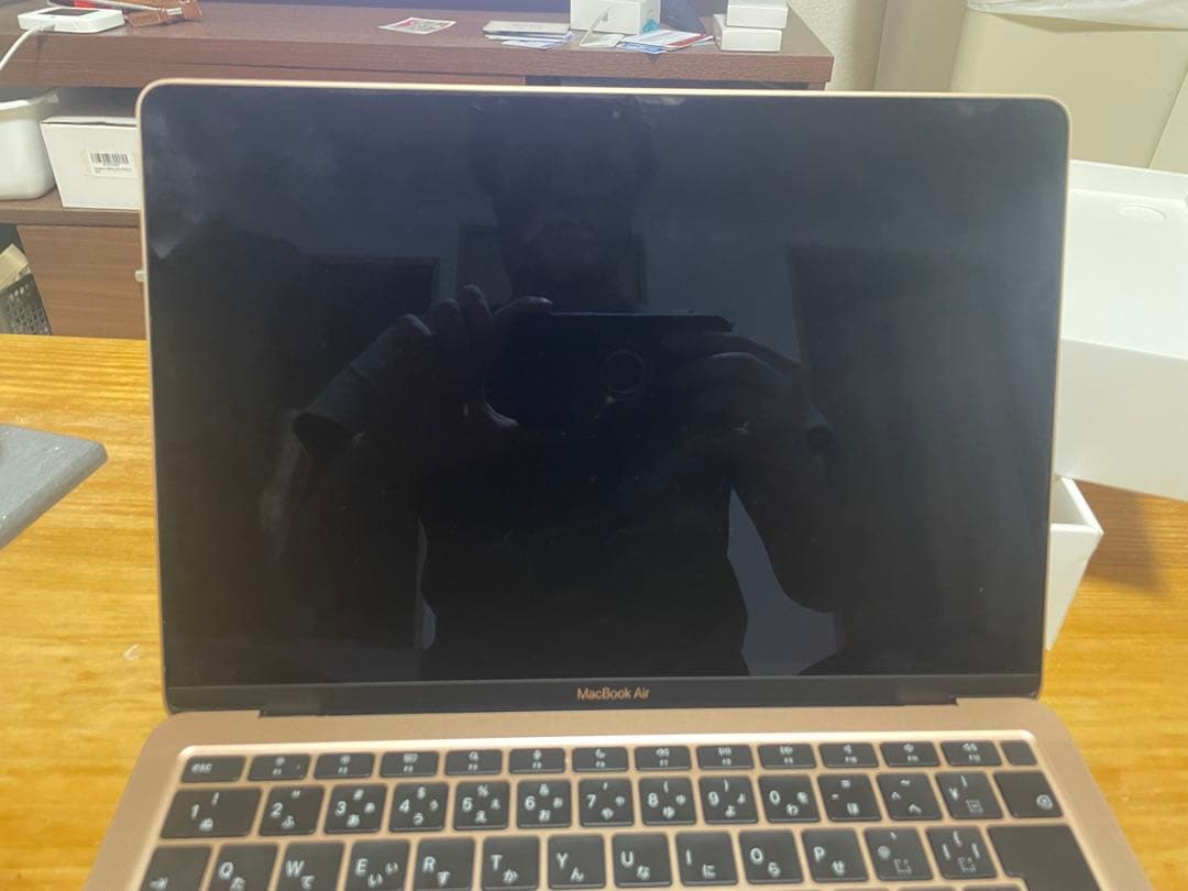 美品　Apple MacBook Air 256GB 13インチローズゴールド