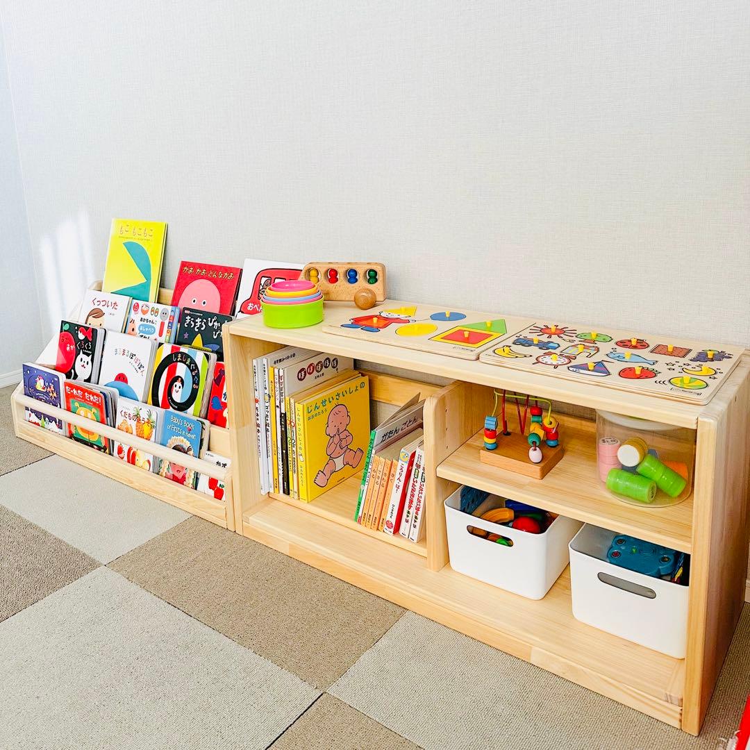 9V様　絵本棚　上下取り外しタイプ