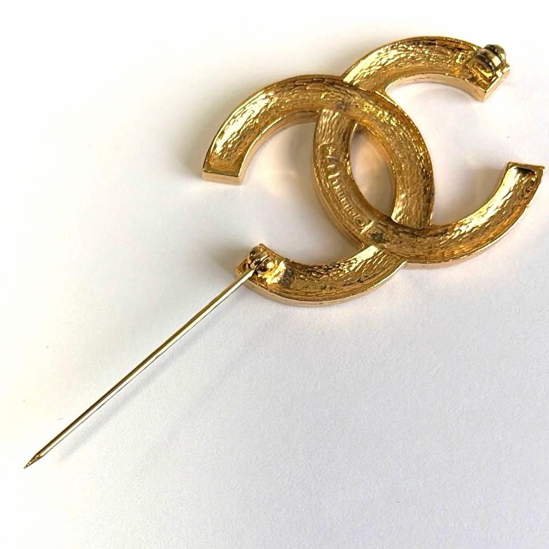 OHANACHANEL シャネル ラインストーン ヴィンテージ ブローチ