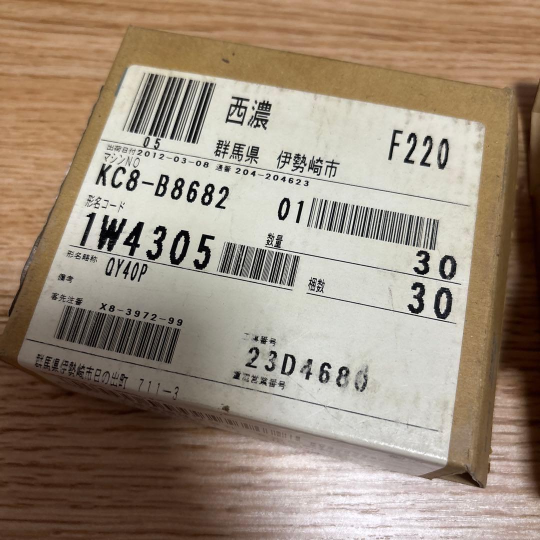 三菱　シーケンサー　CPUユニット　QY40P 1W4305 新品未使用品　最安