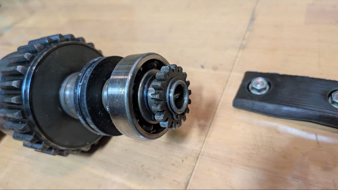 CB750F　プライマリーギア　プライマリーチェーン　チェーンテンショナー