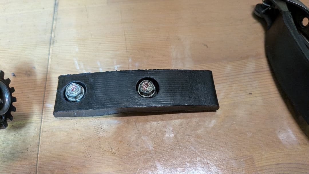 CB750F　プライマリーギア　プライマリーチェーン　チェーンテンショナー