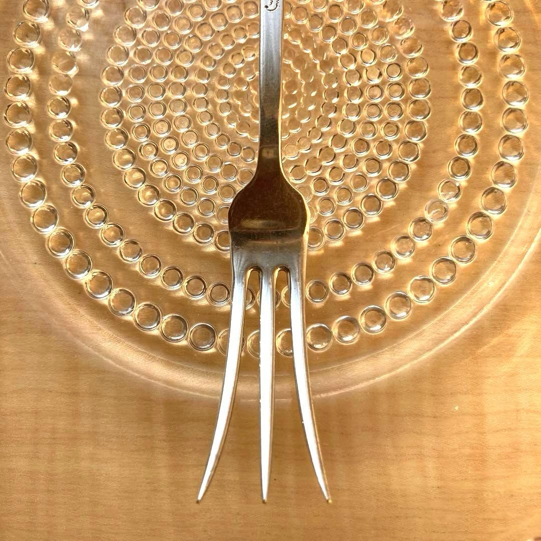 RW&S 純銀　透かし　アンティーク　フォーク