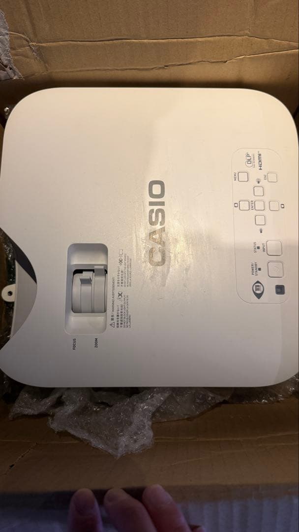 CASIO プロジェクター 本体　xj-f211