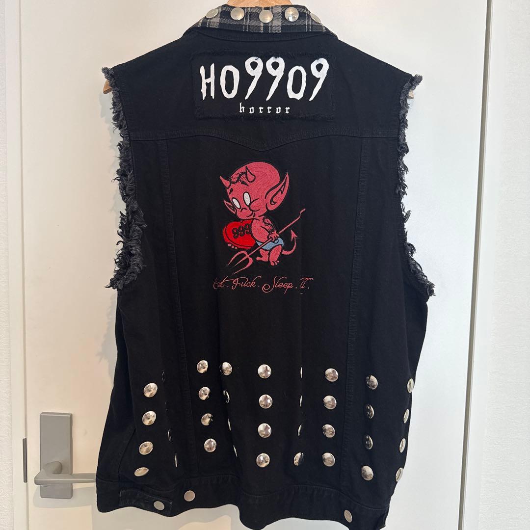 KIDILL 2025ss ブラックデニム　ベスト