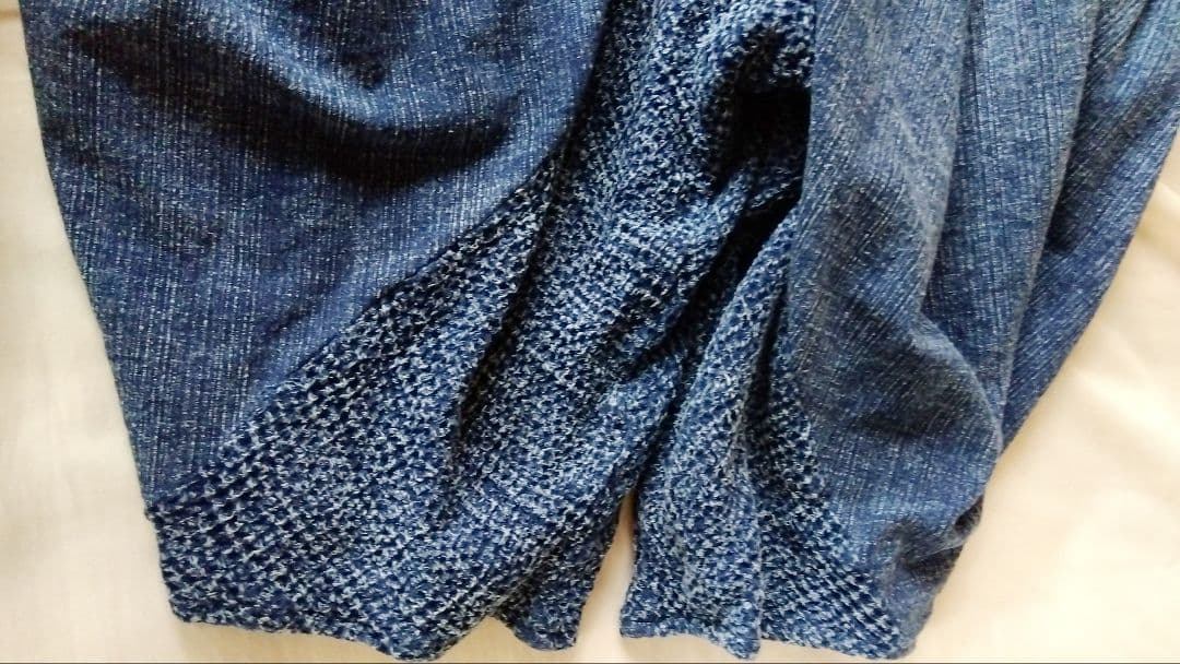 最終値下げ MALAIKA 藍染め コットン サルエルパンツ