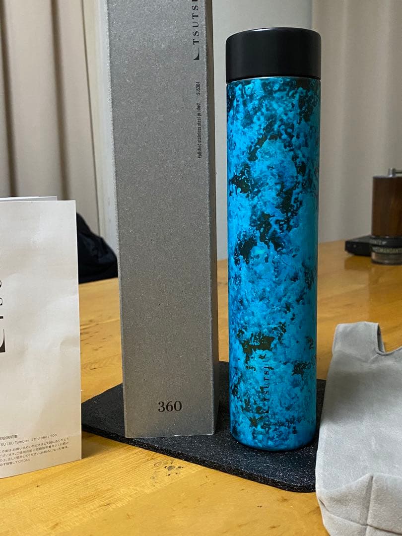 TSUTSU タンブラー 360ml エイジングブルー