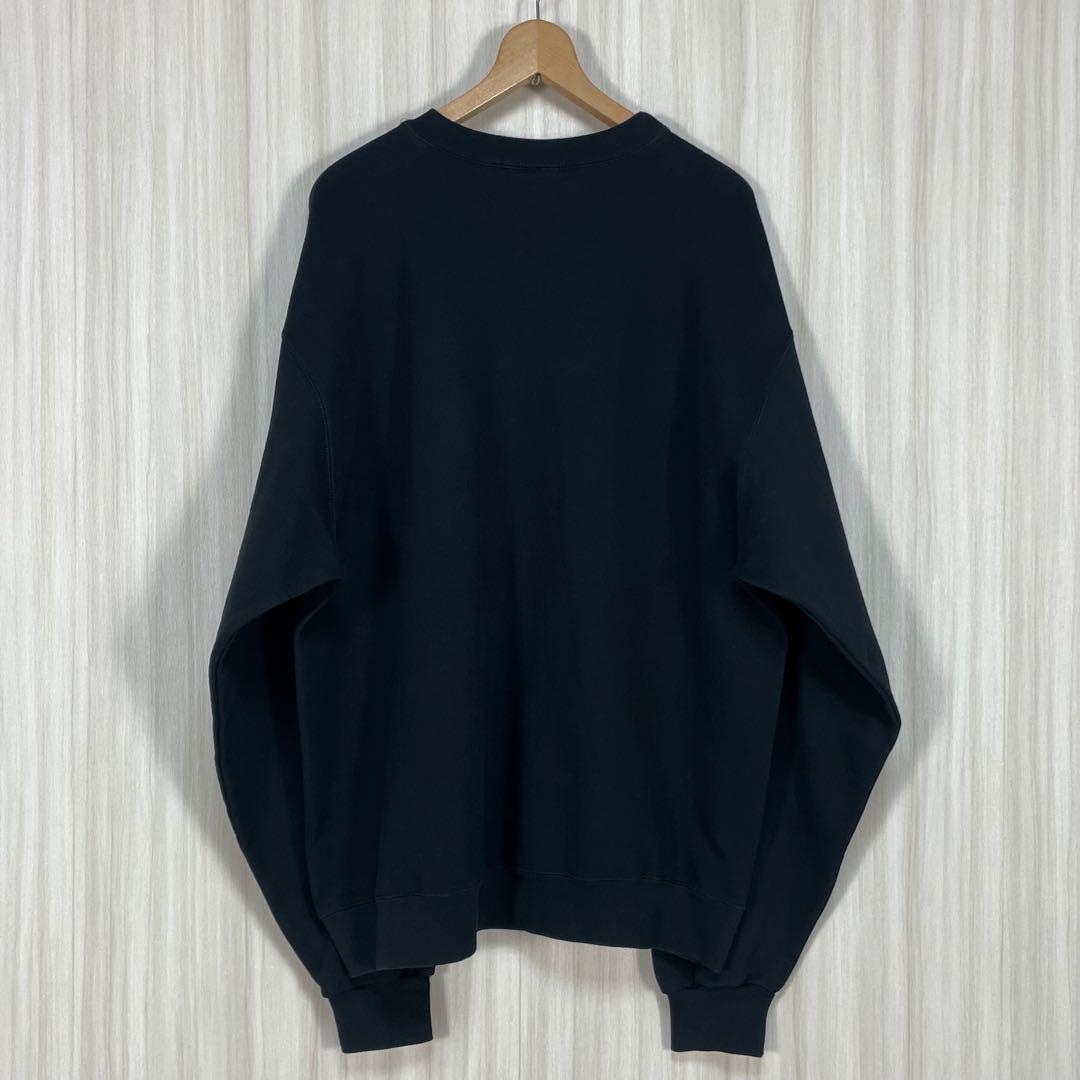 たっく様☆チャンピオン スウェット XL ブラック 黒 裏起毛 刺繍ロゴ 袖ロゴ