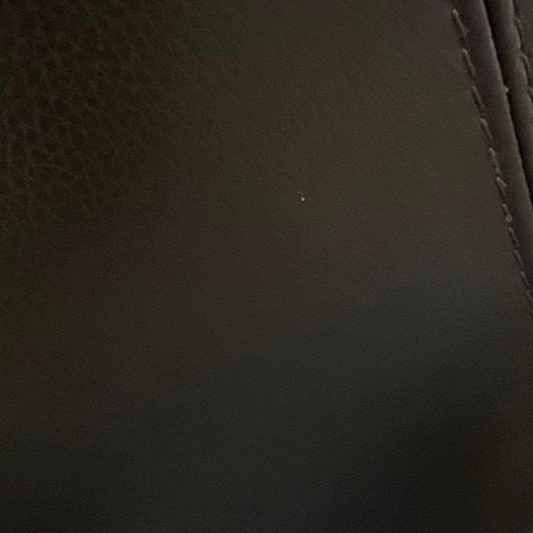 大塚家具ダークブラウン本革二人掛けソファ【美品】