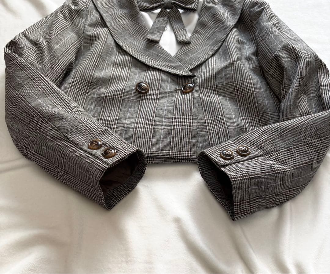 極美品☆キャサリンコテージ 卒服 セーラー　フォーマルパンツスーツ チェック