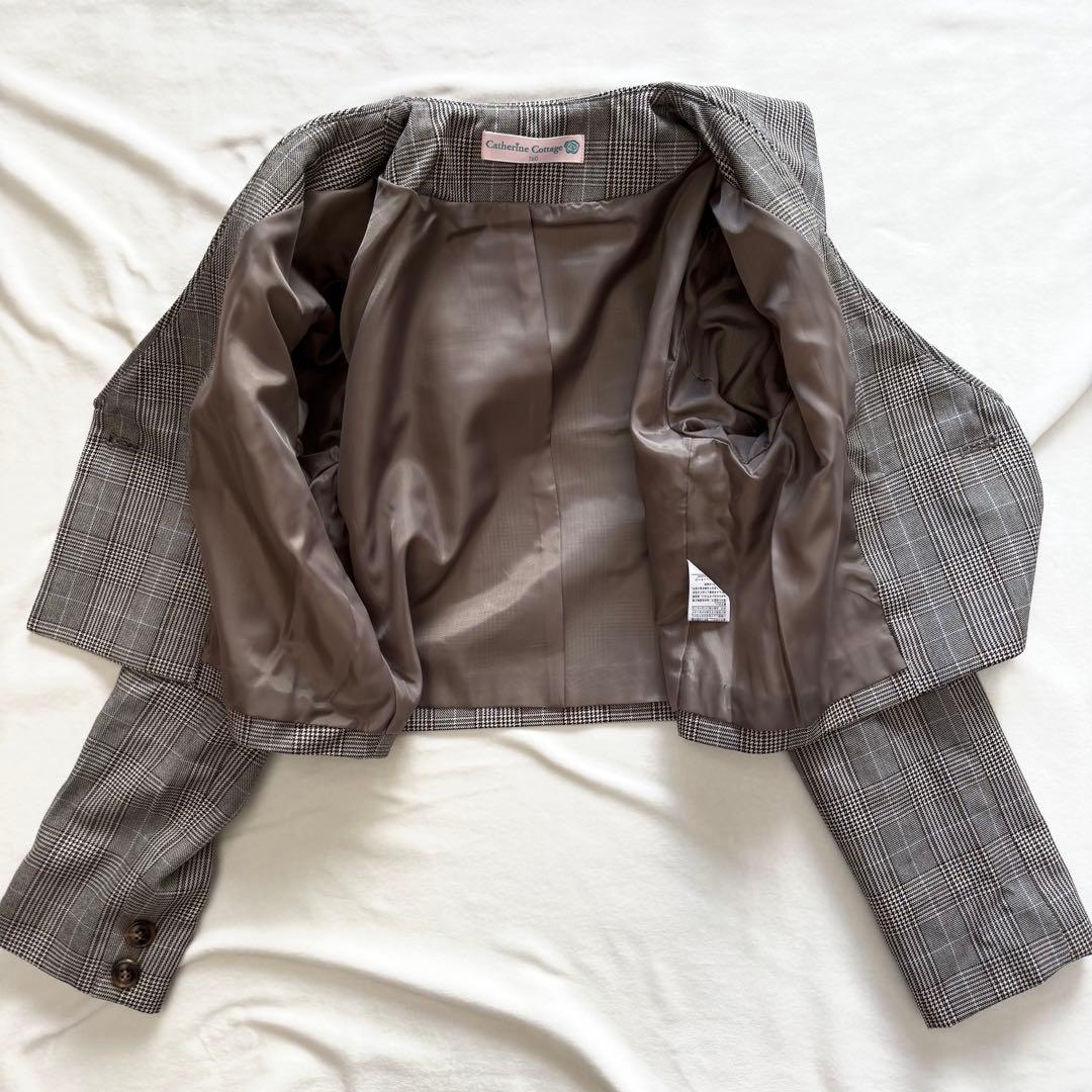 極美品☆キャサリンコテージ 卒服 セーラー　フォーマルパンツスーツ チェック