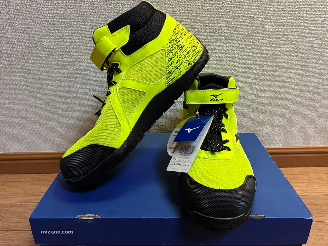 【新品未使用•箱付】MizunoオールマイティSD1 3H 27.0cm 安全靴