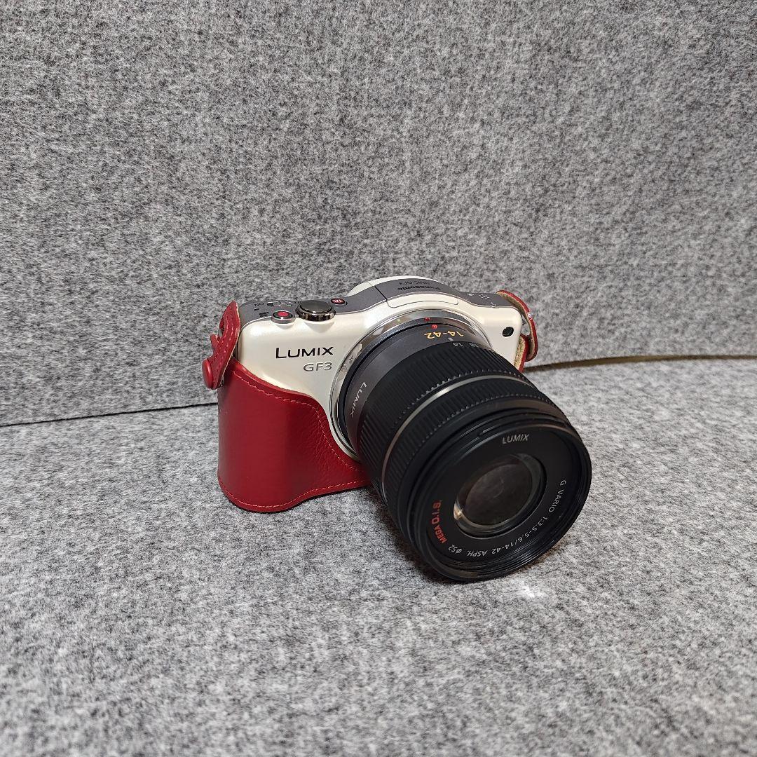 パナソニック/ルミックス/DMC-GF3-W/動作確認済み/付属品あり