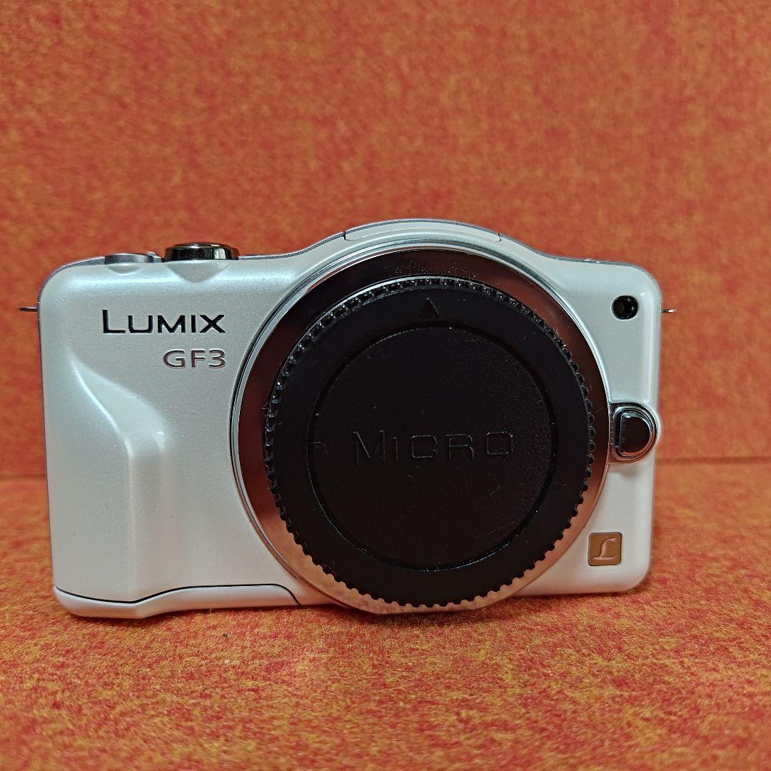 パナソニック/ルミックス/DMC-GF3-W/動作確認済み/付属品あり