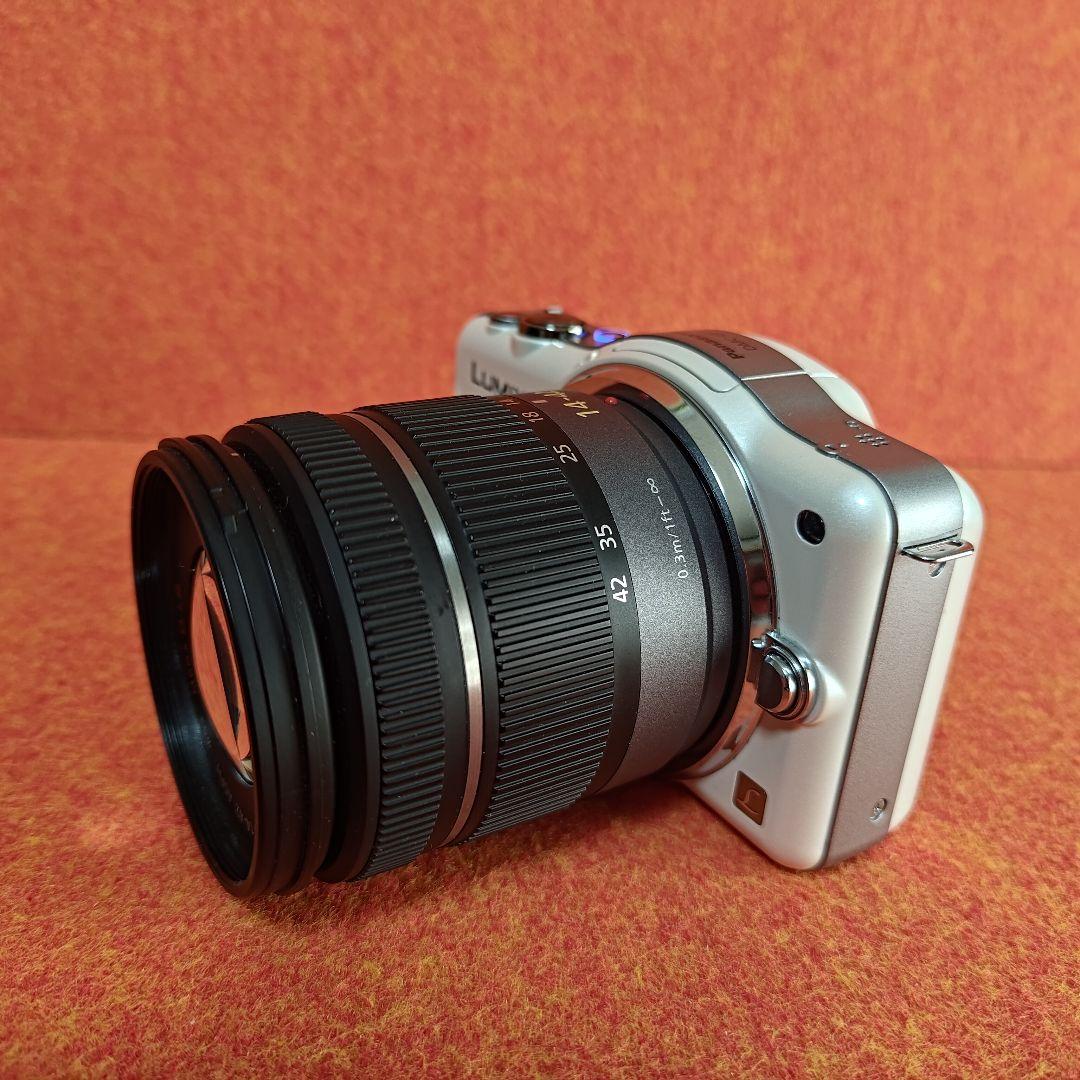 パナソニック/ルミックス/DMC-GF3-W/動作確認済み/付属品あり