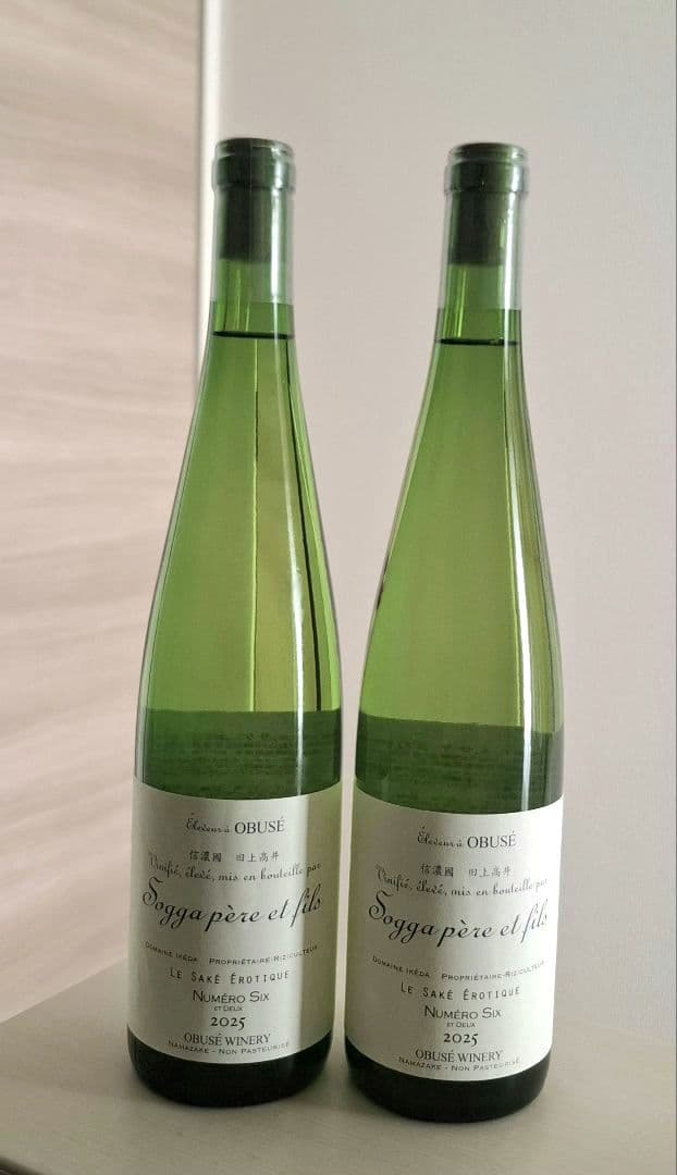 【2026年1月製造】ソガペールエフィス「ヌメロシス」 サケ エロティック×2本