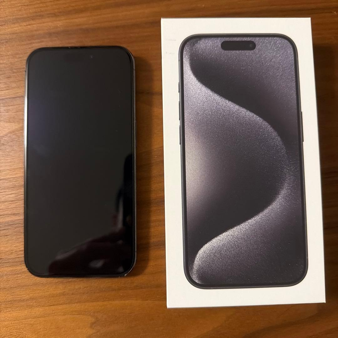 iPhone15pro ブラック 256GB