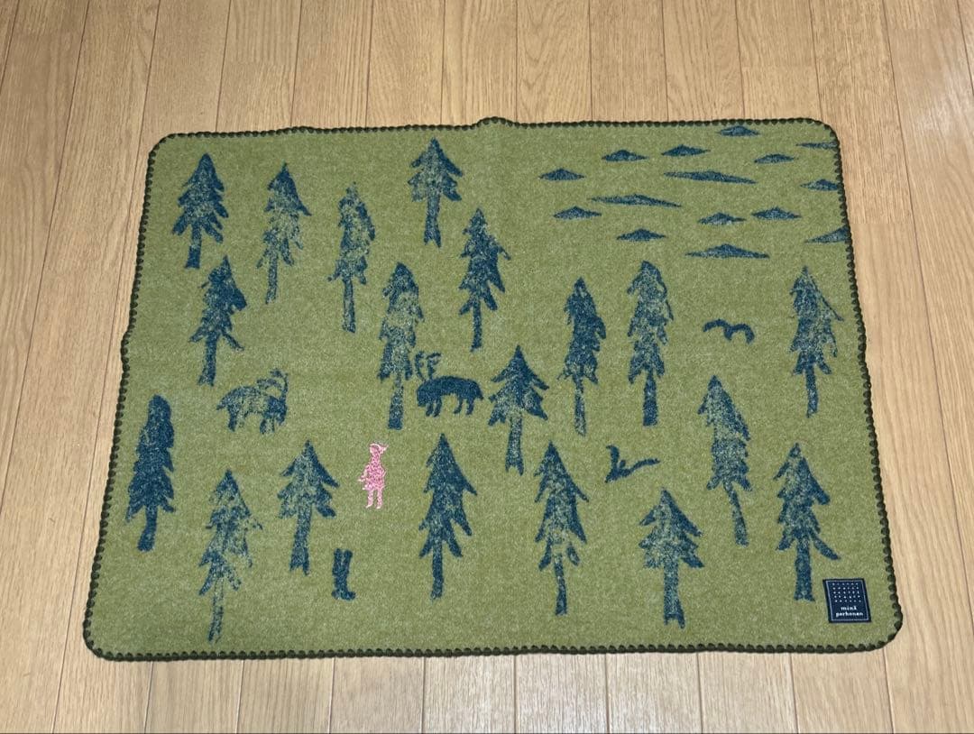 ミナペルホネン oneday ブランケット　膝掛け