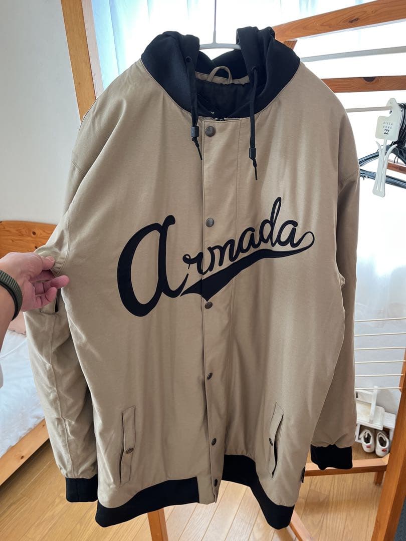⭐️美品⭐️ARMADA アルマダ スキー ウェア Lサイズ ベージュ