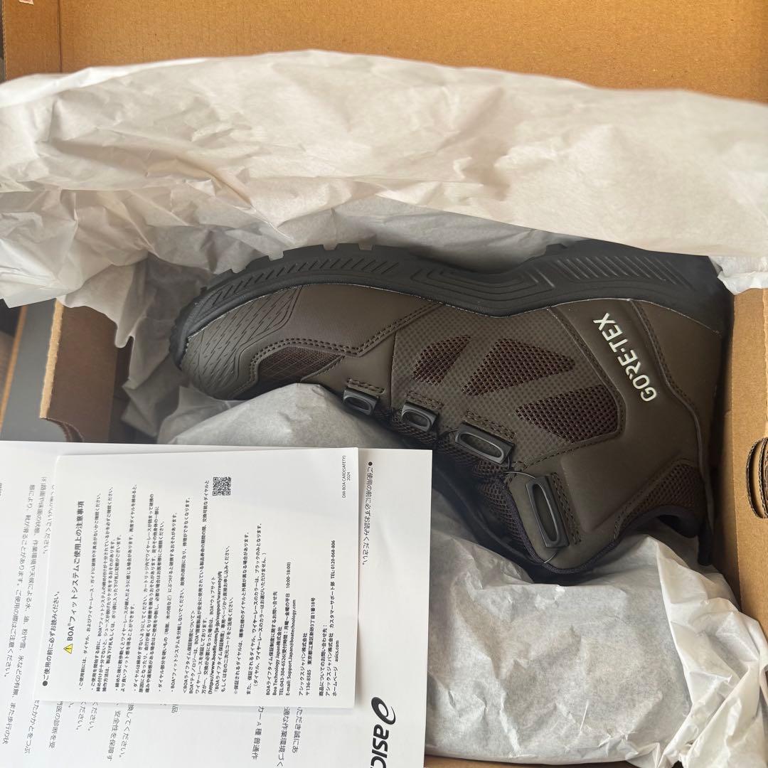 新品未着用ASICS ウィンジョブCP604 G-TX BOA 3E相当25.5