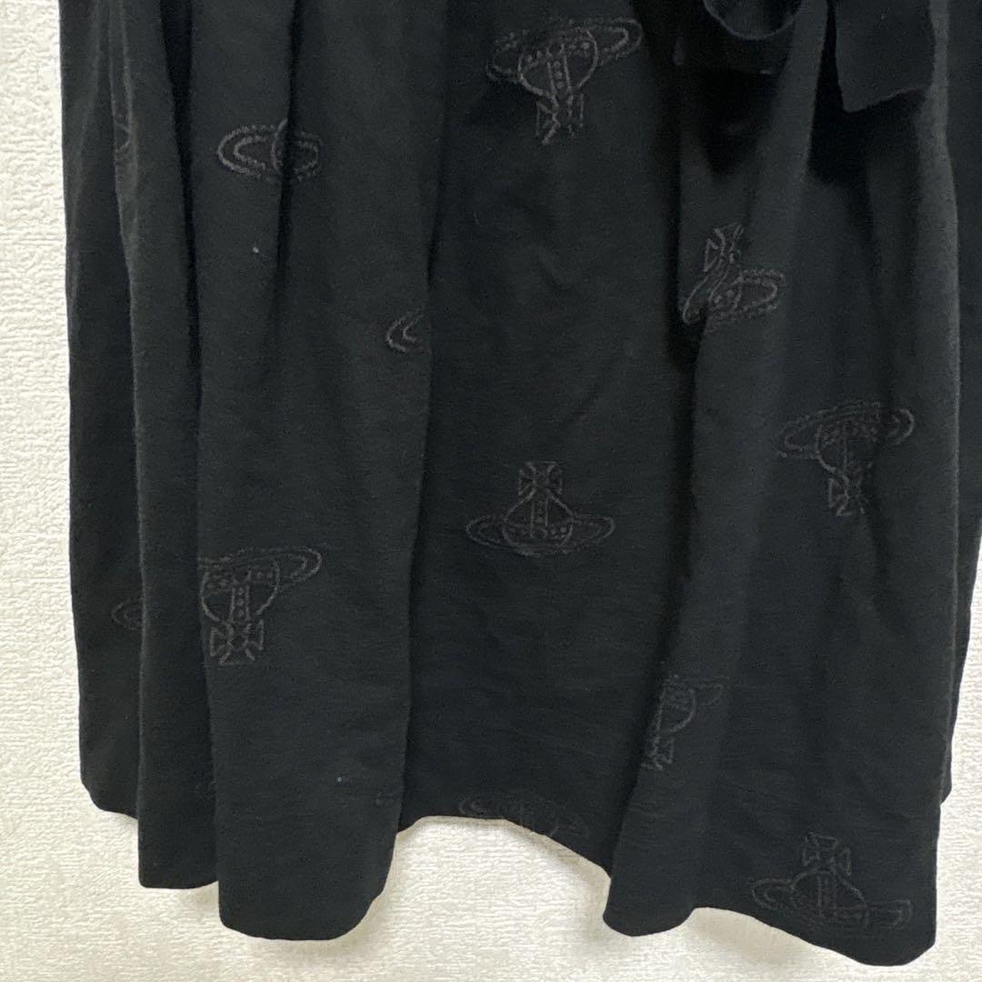 ヴィヴィアンウエストウッド オーブ ノースリーブワンピース　総柄