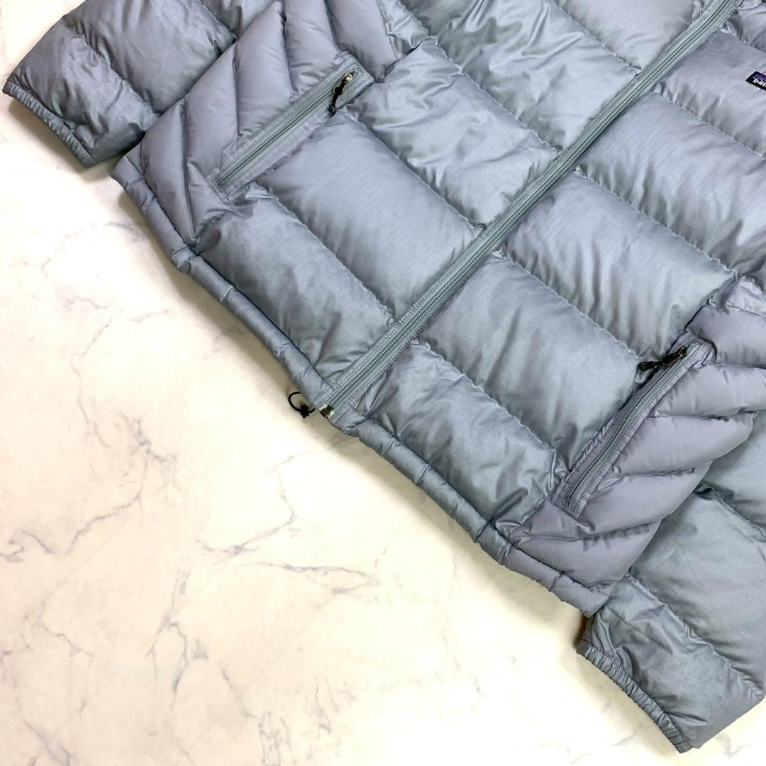 希少カラー★パタゴニア インサレーショングースダウン シルバー系 L　D462