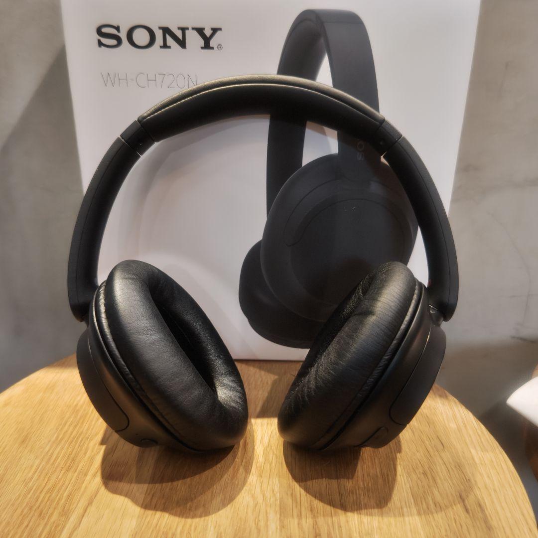 美品 SONY ワイヤレスヘッドホン WH-CH720N ブラック