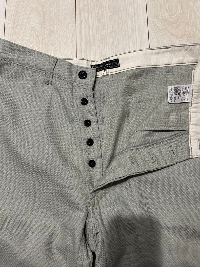 WEARMASTERS アトラクションズ トラウザー 34 コットン