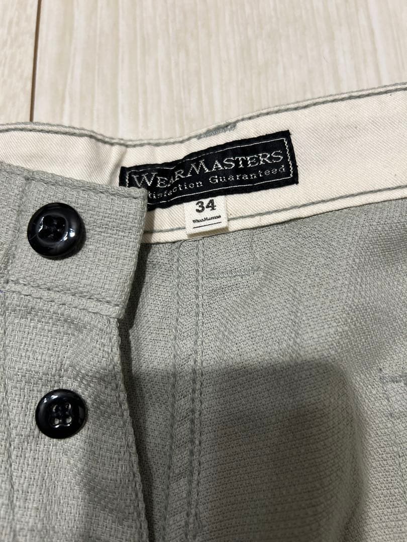 WEARMASTERS アトラクションズ トラウザー 34 コットン