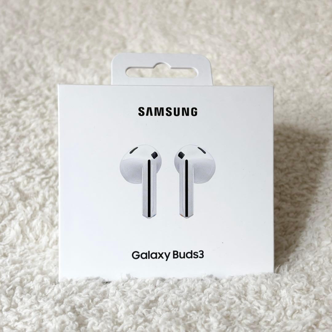 【新品・未使用】Samsung Galaxy Buds3 ホワイト